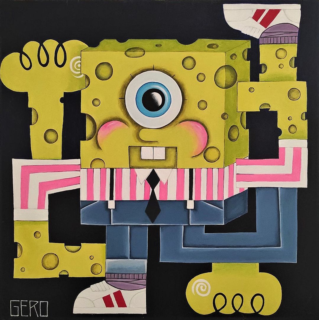 Ugly Sponge Bob #001