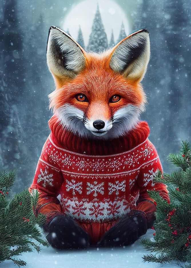 Chrismas foxxxy