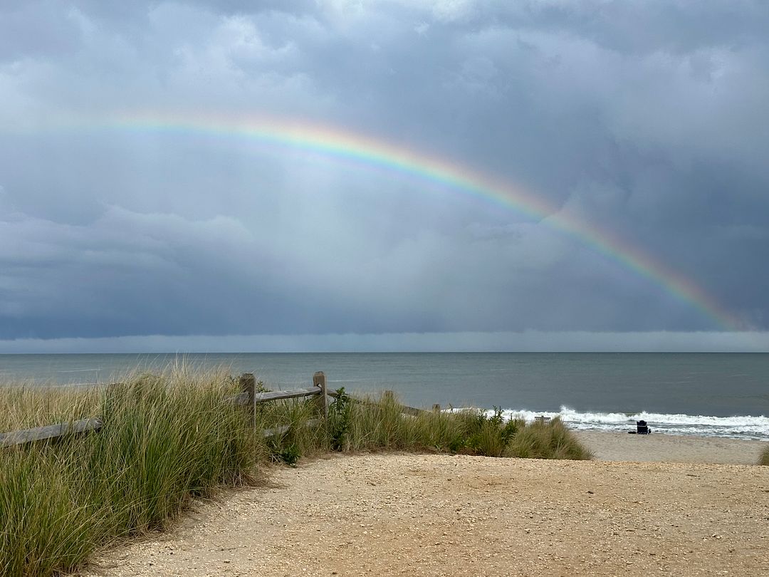 rainbow photo from my mom