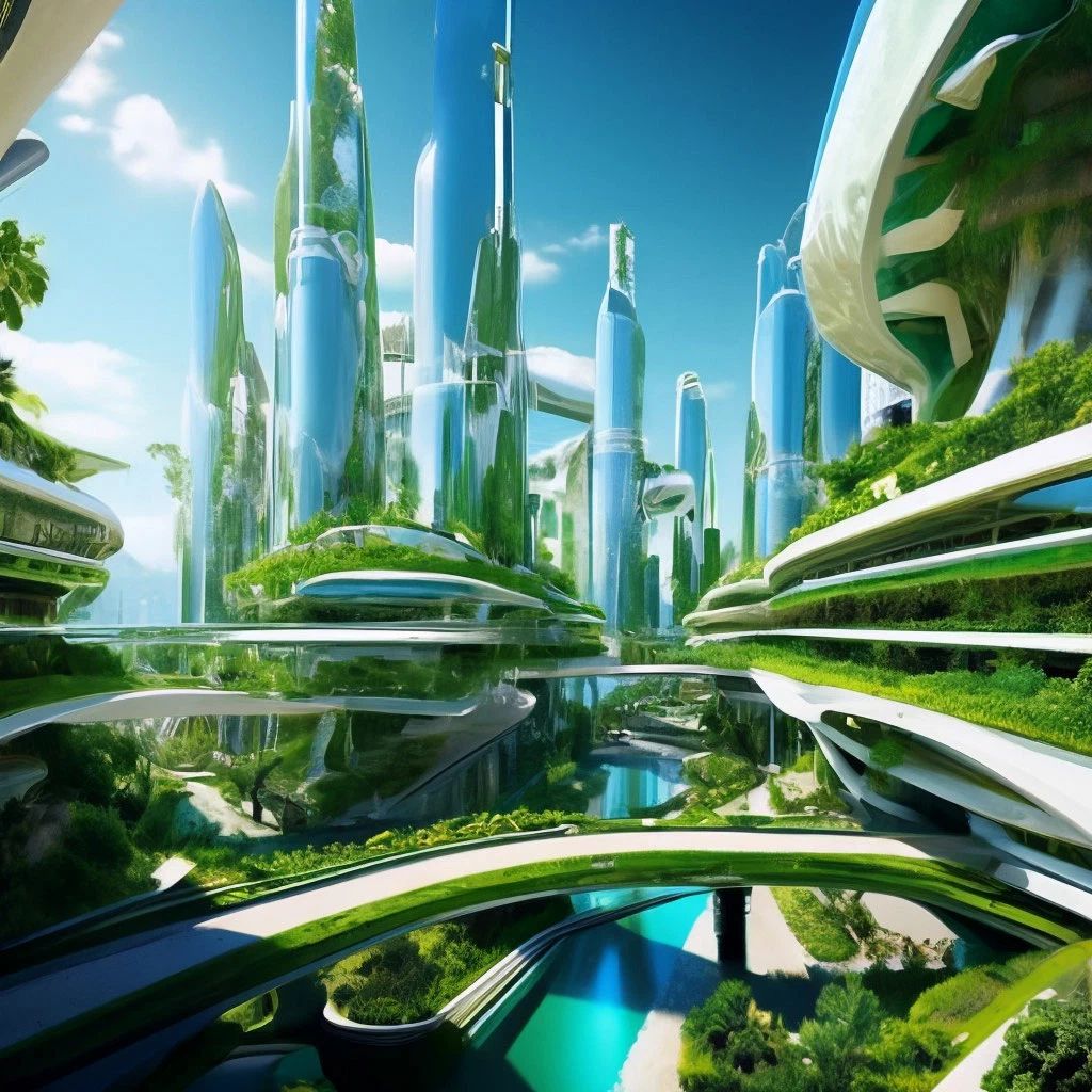 The green city of the future