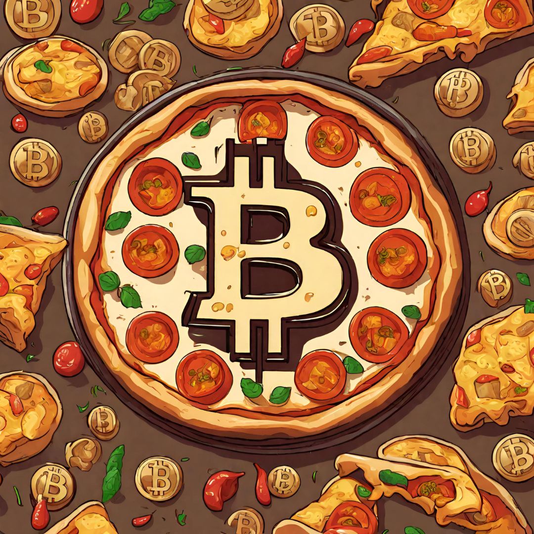 bitcoin and pizza