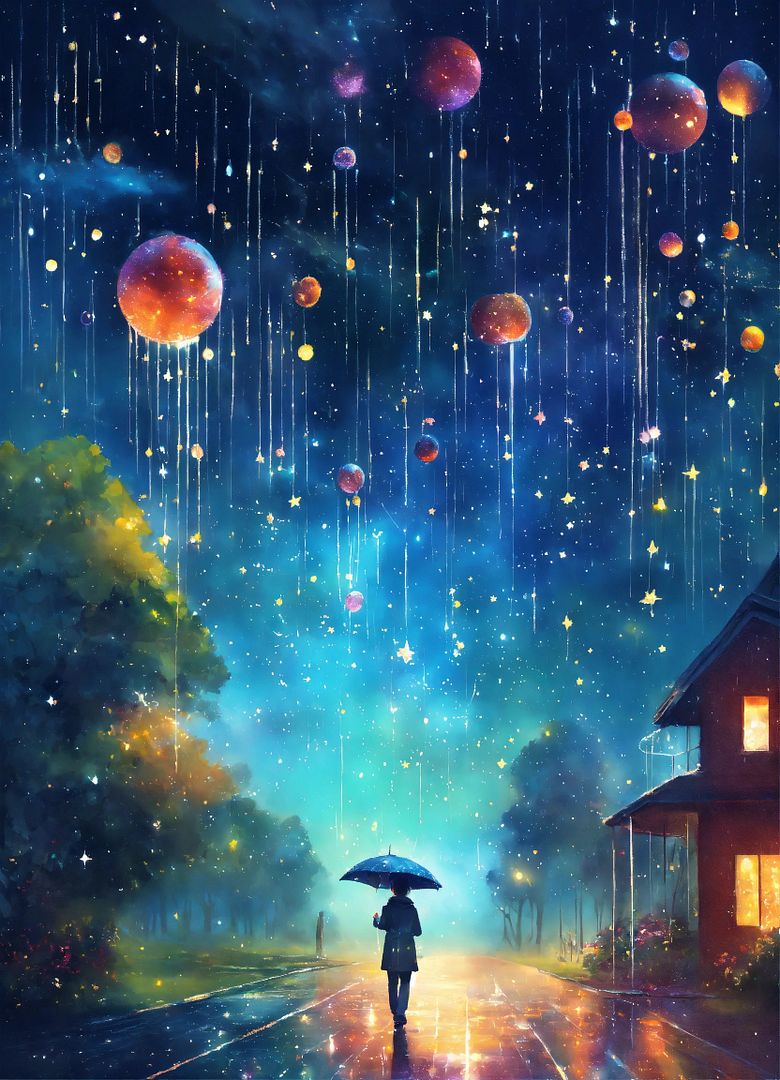 Under umbrella