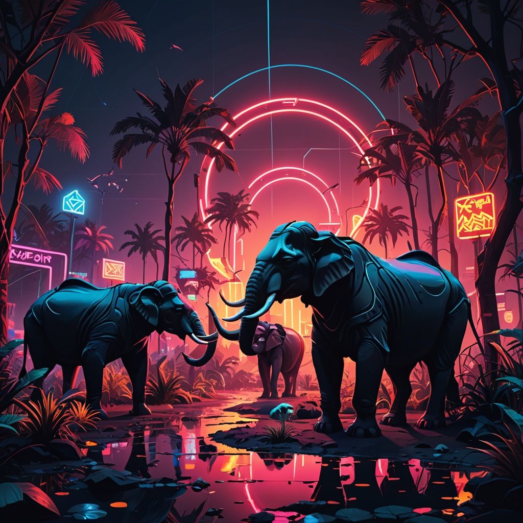 Futuristic Elephants