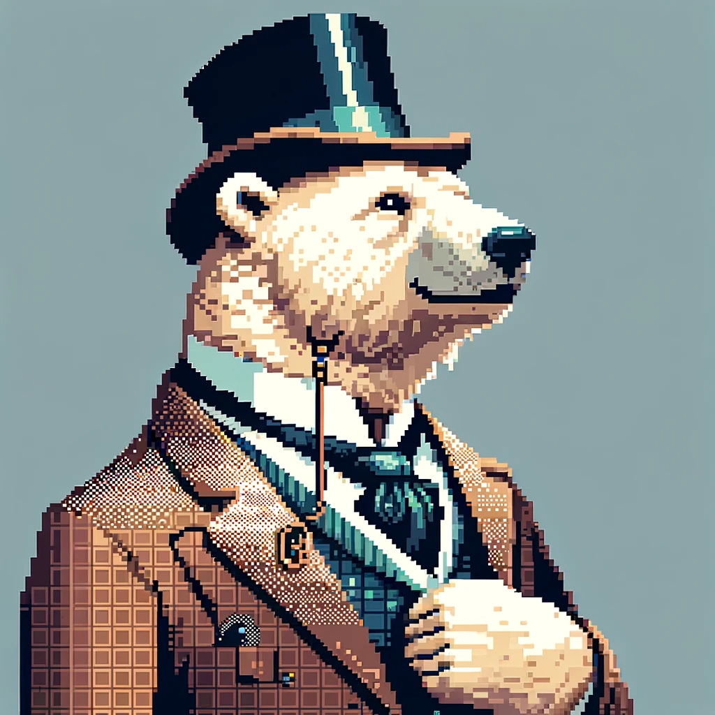 Gentleman Fuzzy Bear