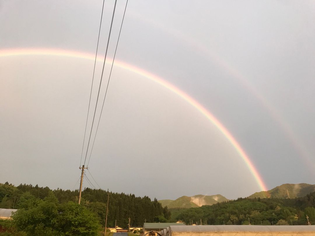 Double rainbow R