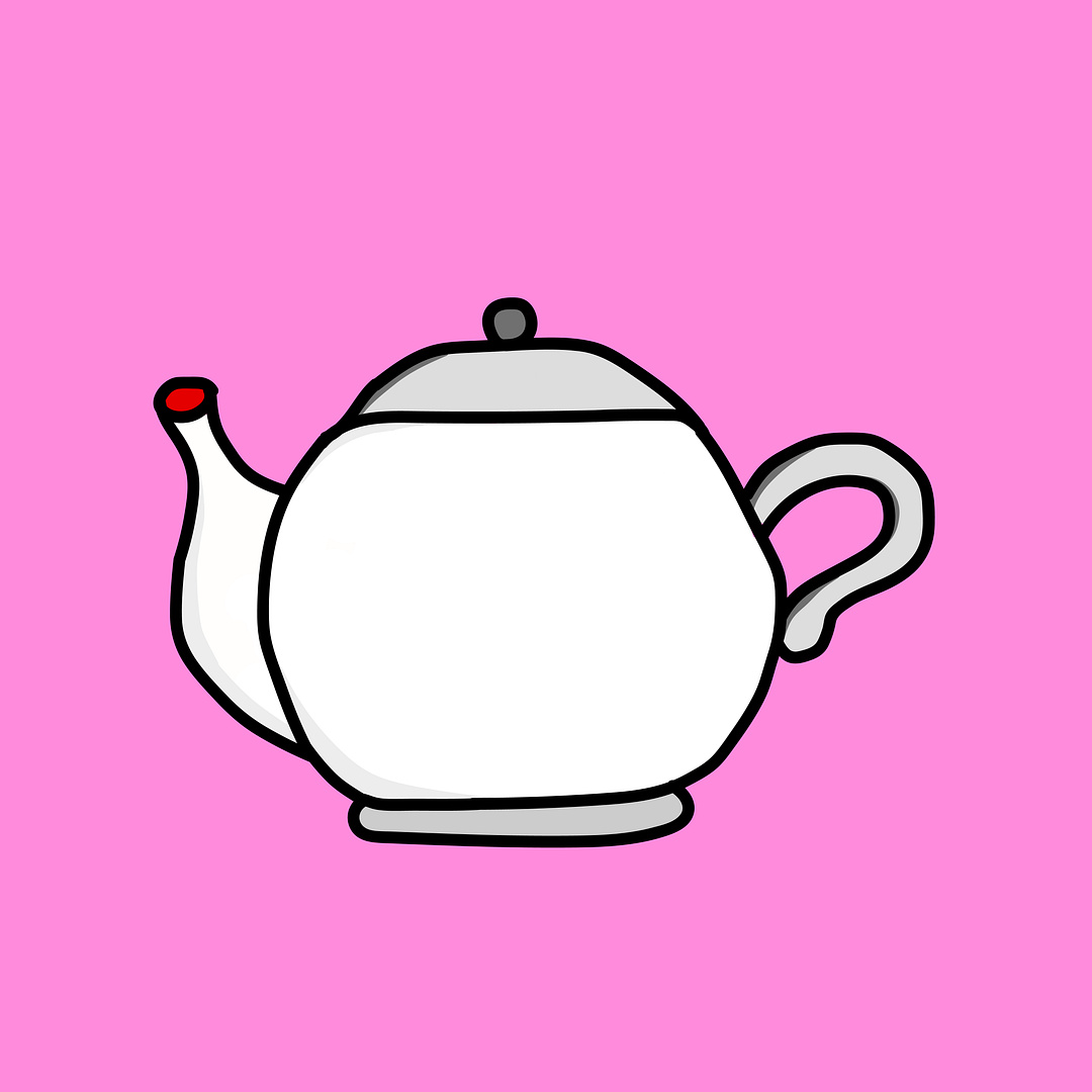 White Teapot