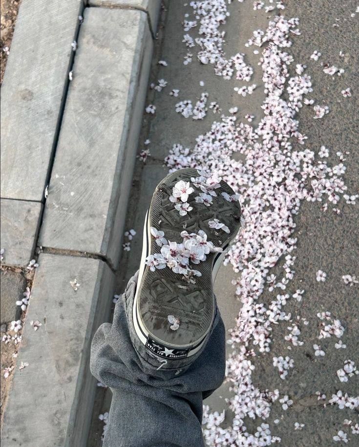 flowers on the sole