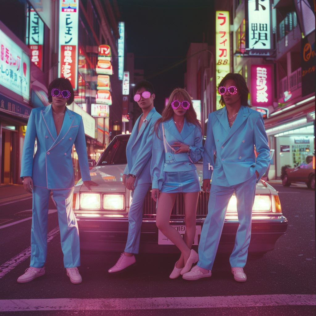 Nighttime in Cool $JAPAN, 1989