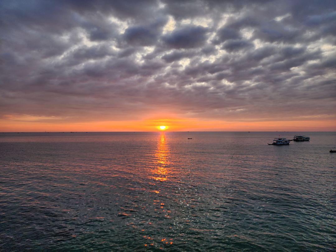 Sunset of Phu Quoc Island  Vietnam