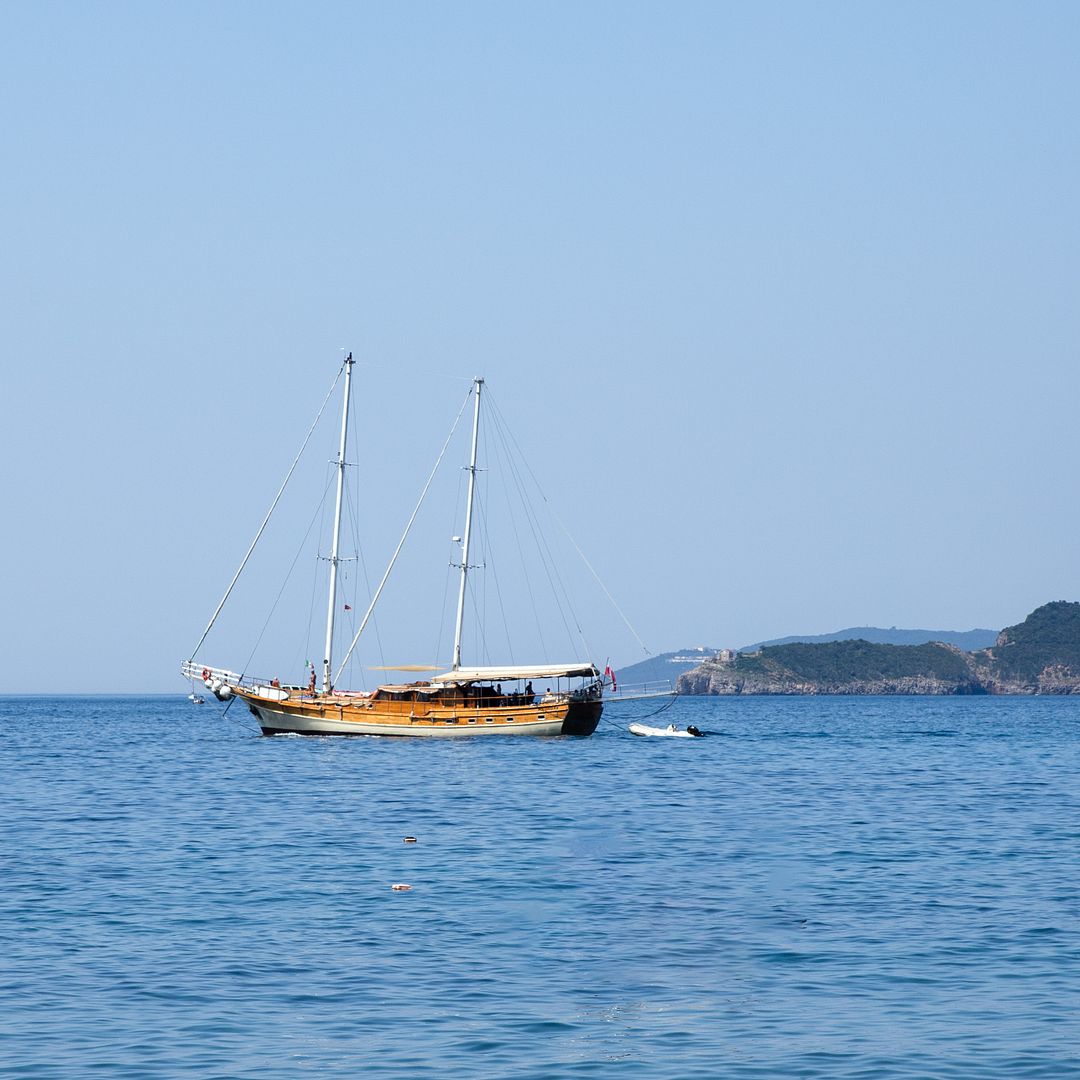 Boat in the sea