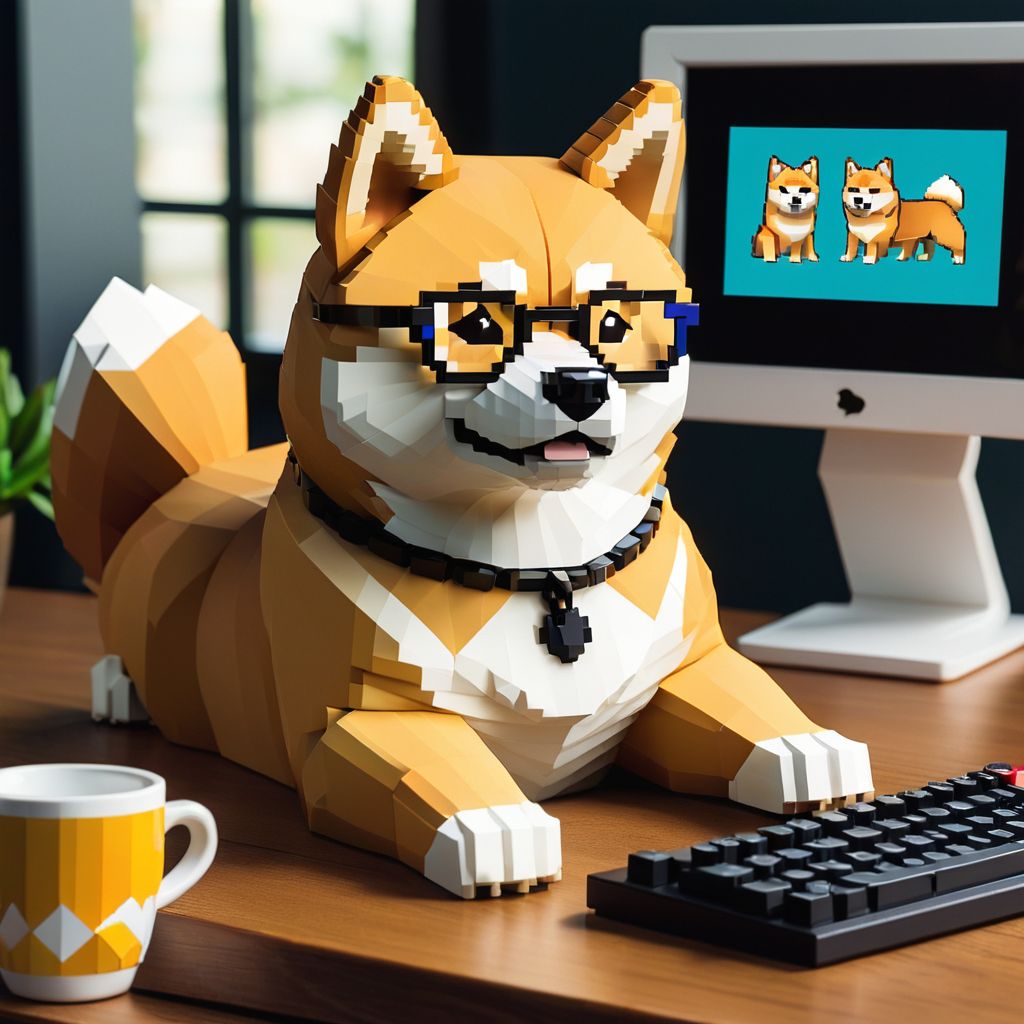 MDOge and his keyboard