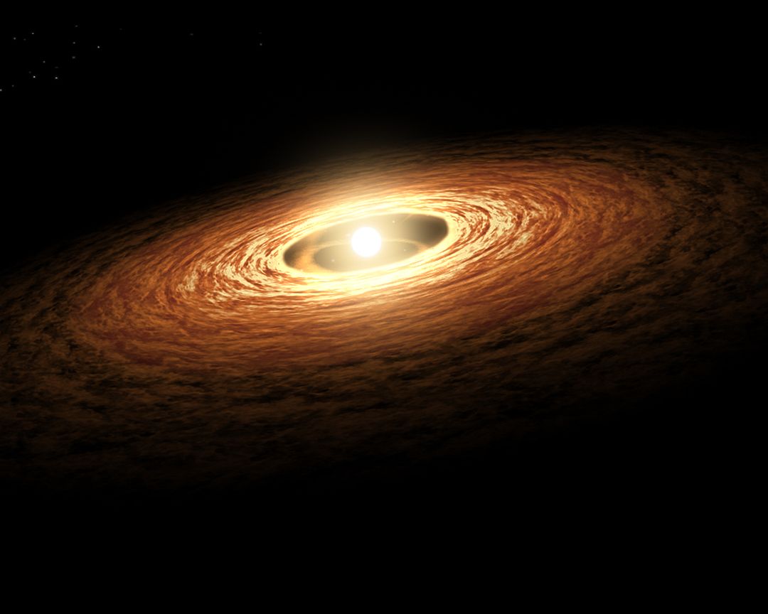 Protoplanetary Disk (Artist's Concept)