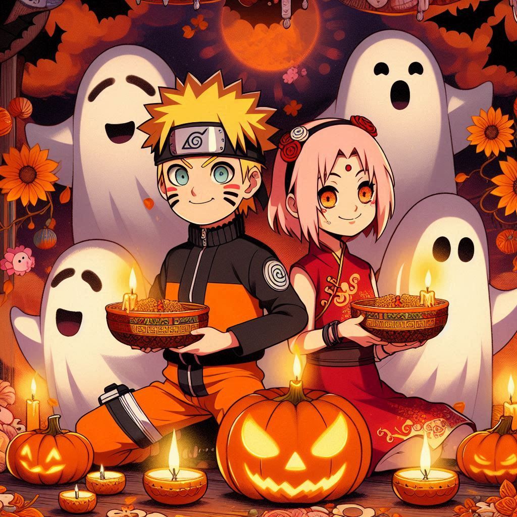 Naruto x Sakura x Halloween x Diwali