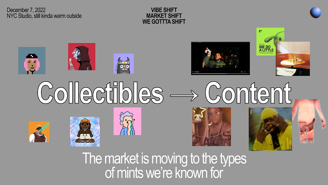 Collectibles → Content