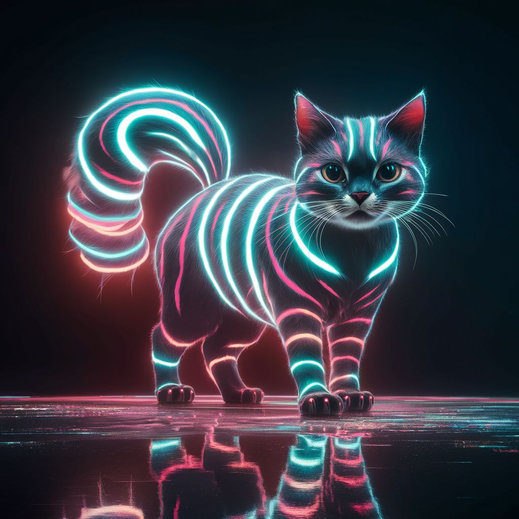 Neon cat1