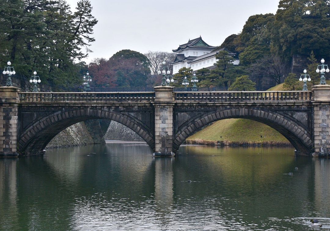 Nijubashi Bridge, Japan 2020.