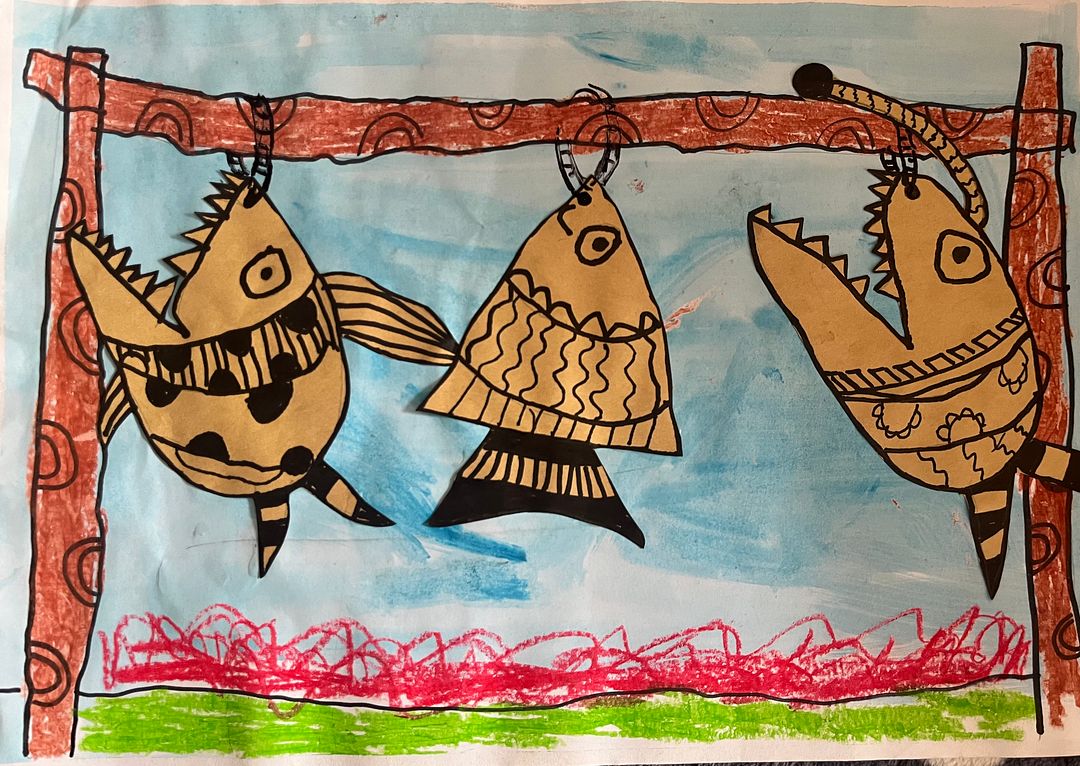 Hanging Fish