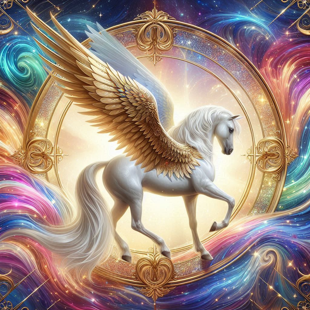 Legendary Silver Horse