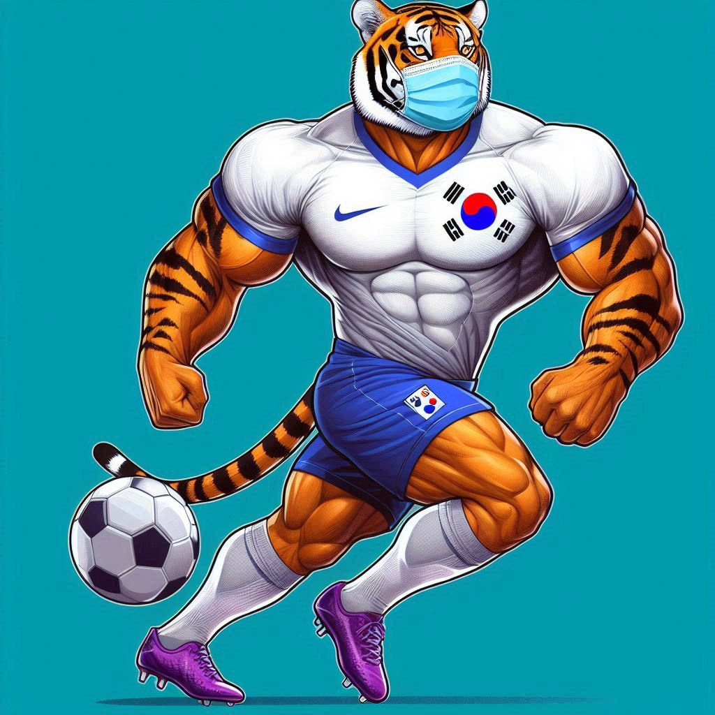 southkorea soccer tiger