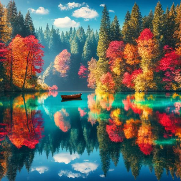 17_Autumnal lake