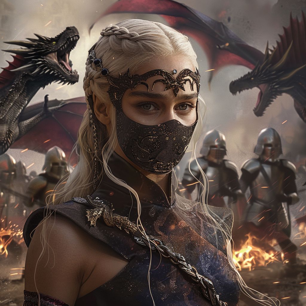 Daenerys Targaryen. Mother of Dragons.