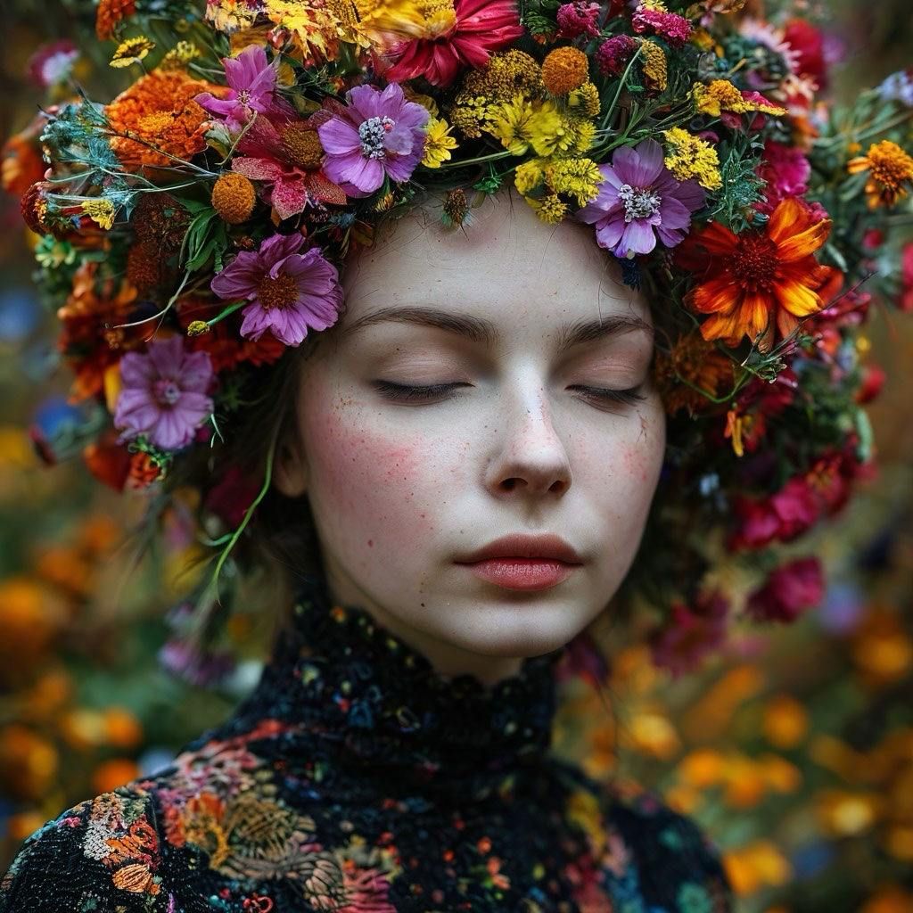 Floral Hairpiece