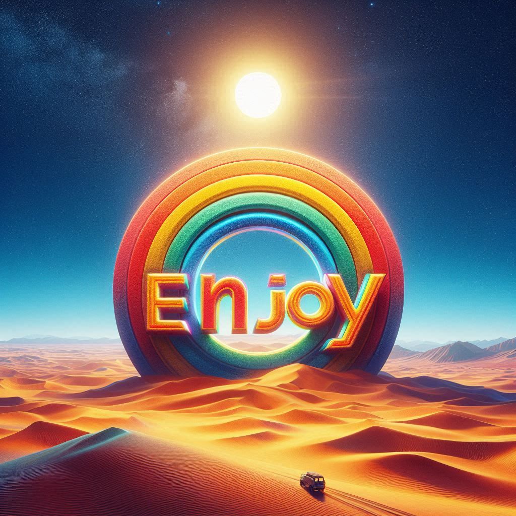 Enjoy In Desert