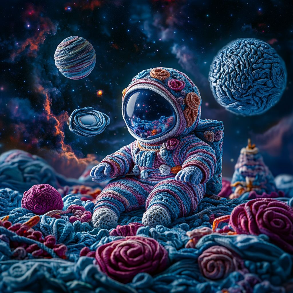 Knitted space