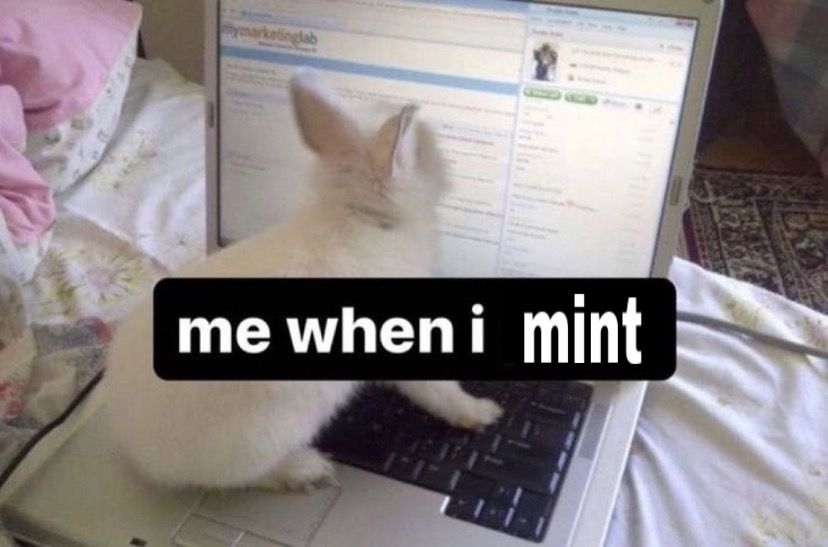 me when i mint