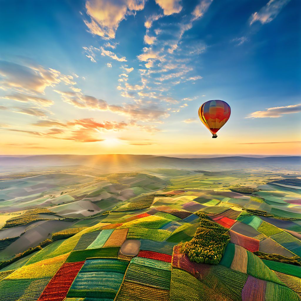 hot air balloon