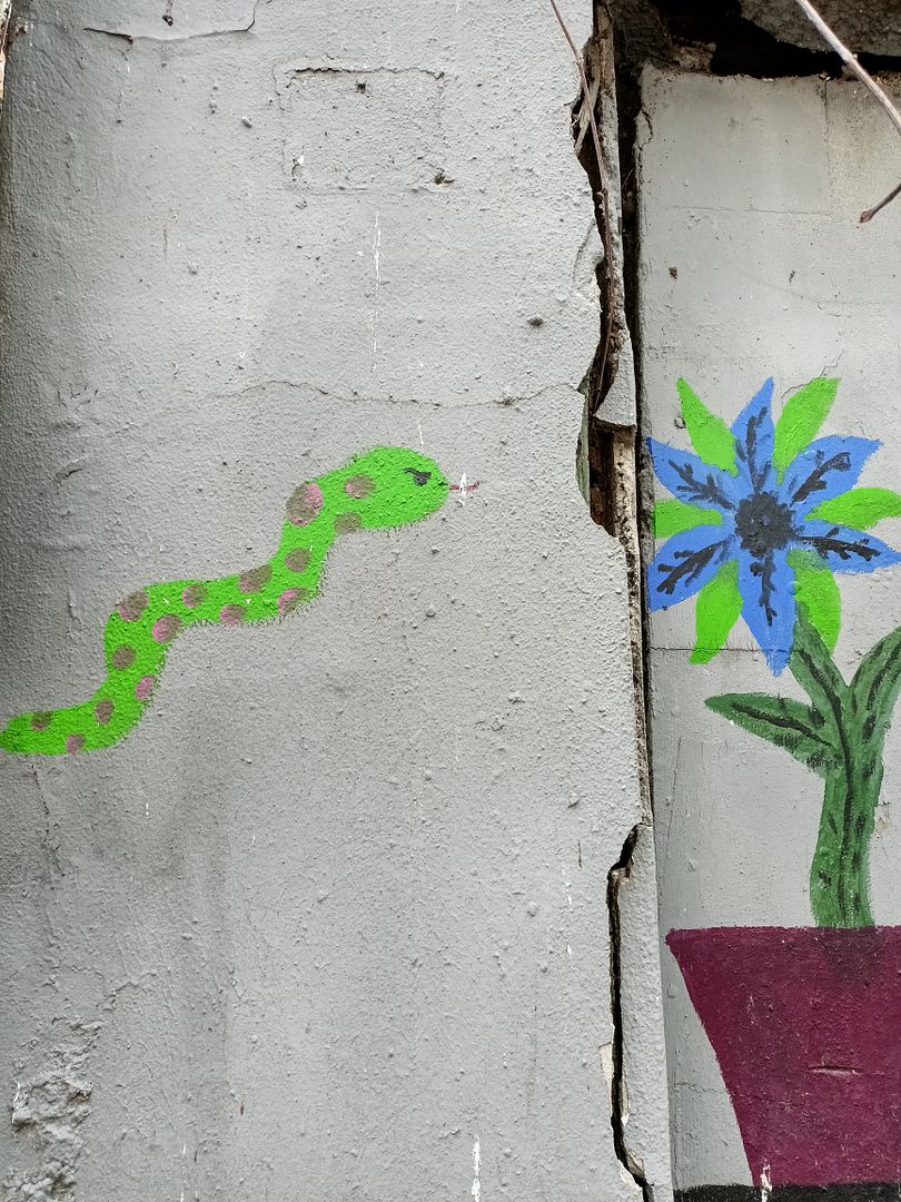 Snake And Flower