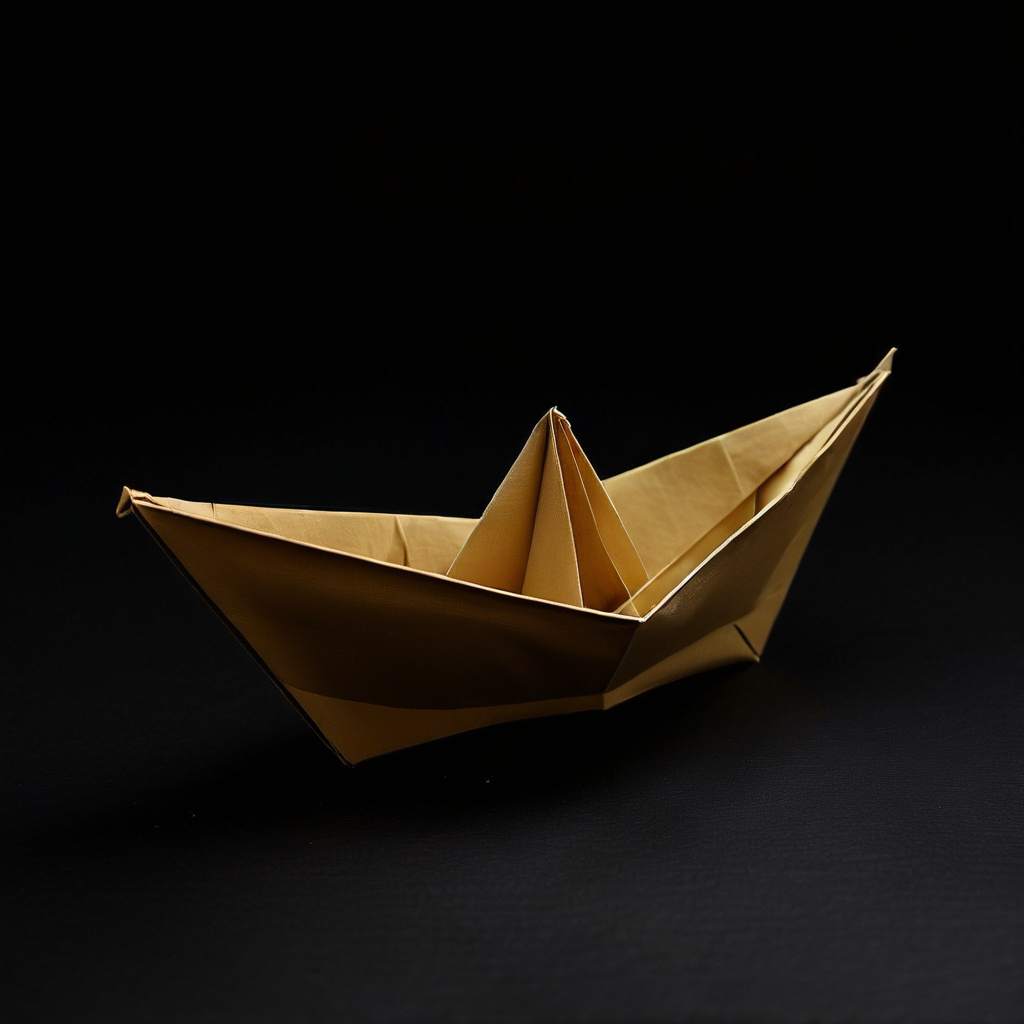 Simple paper ship