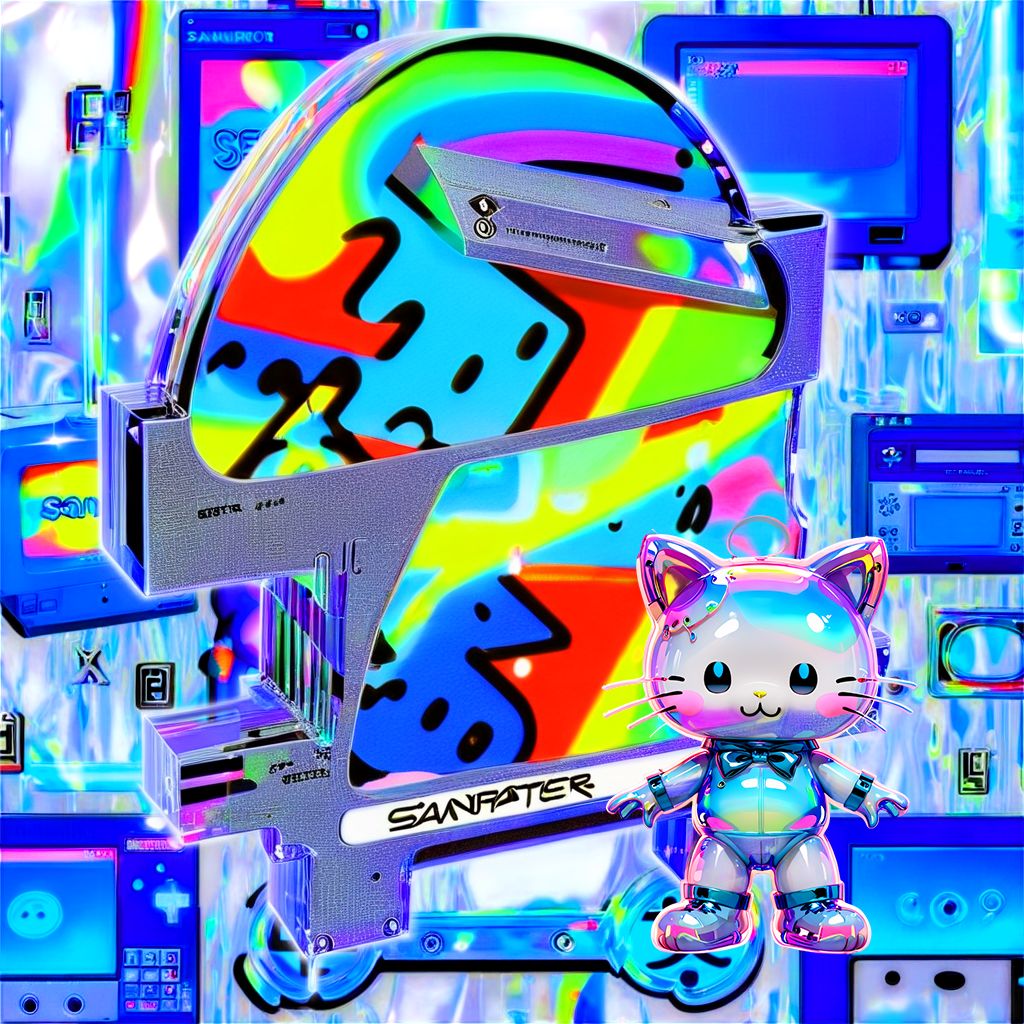 Sweet Fluffies in Glitchy Realms 🌈🕹️👾