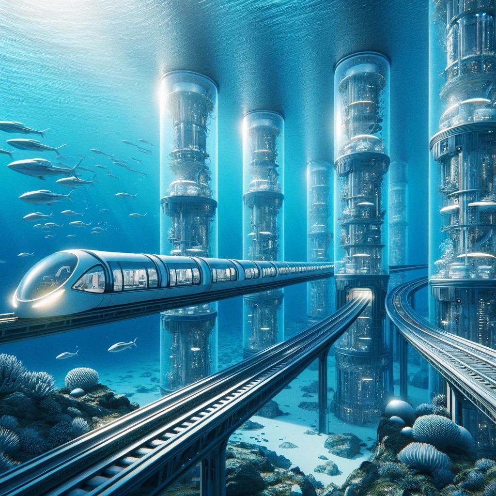 The_transportation_system_of_the_underwater_city,_