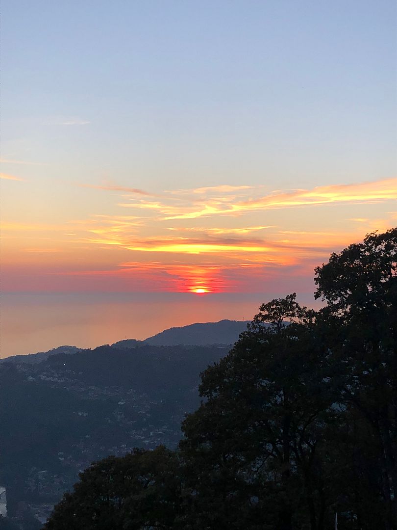 Sunset over the Black sea