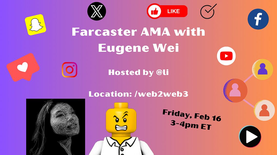 Farcaster AMA with Eugene Wei