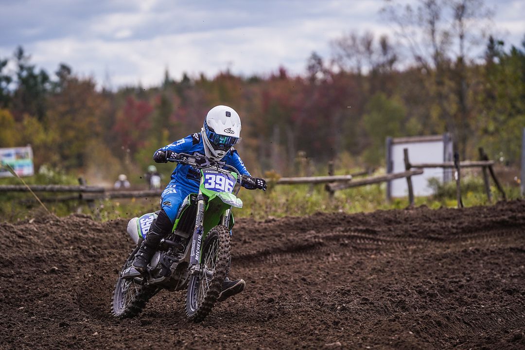 Fall motocross ride