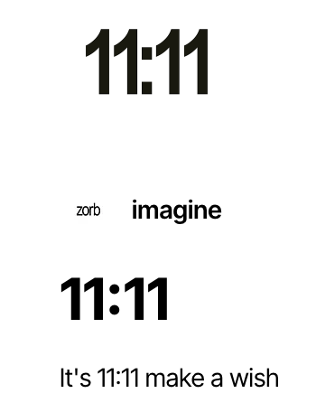 11:11 !!!