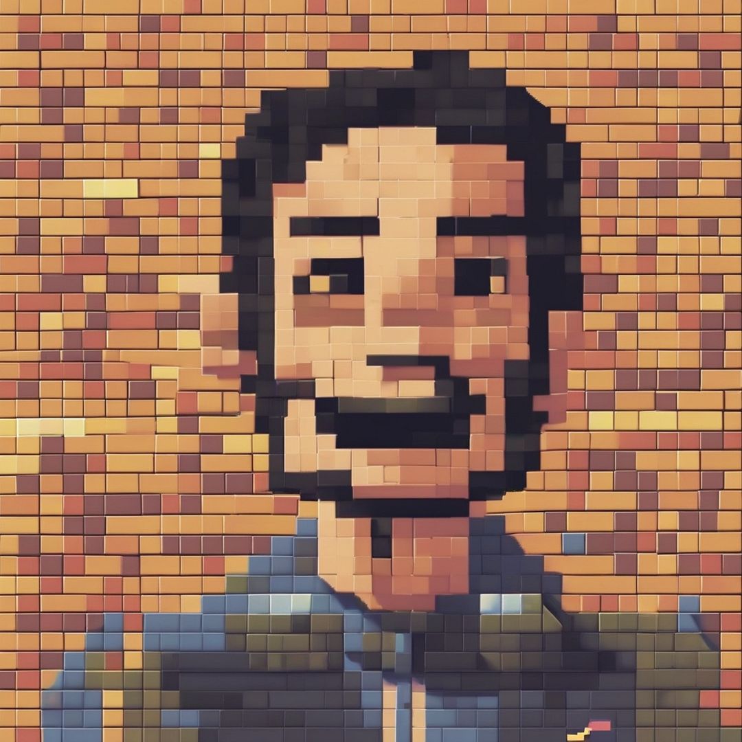 pixel guy