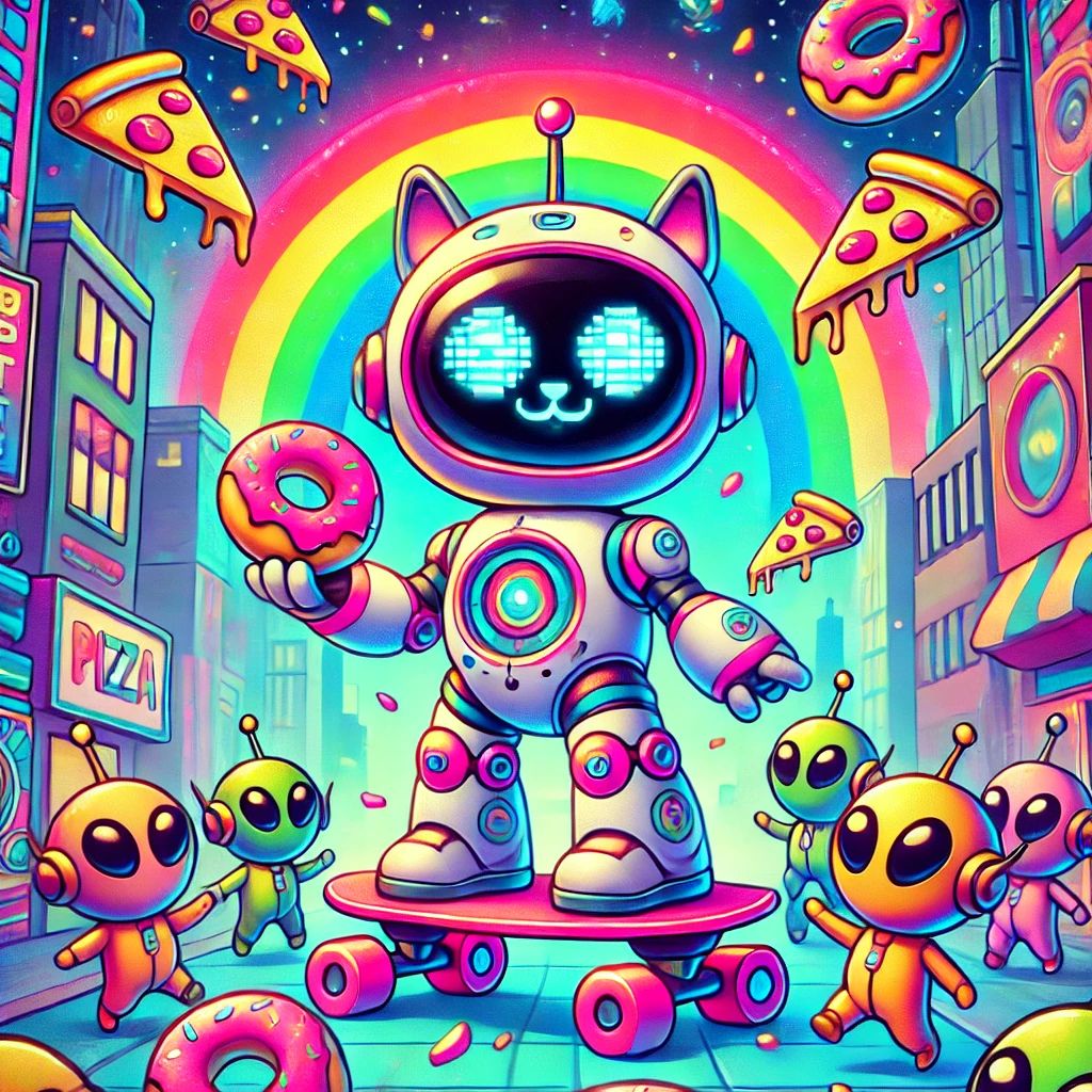 RoboPup's Cosmic Skate Adventure