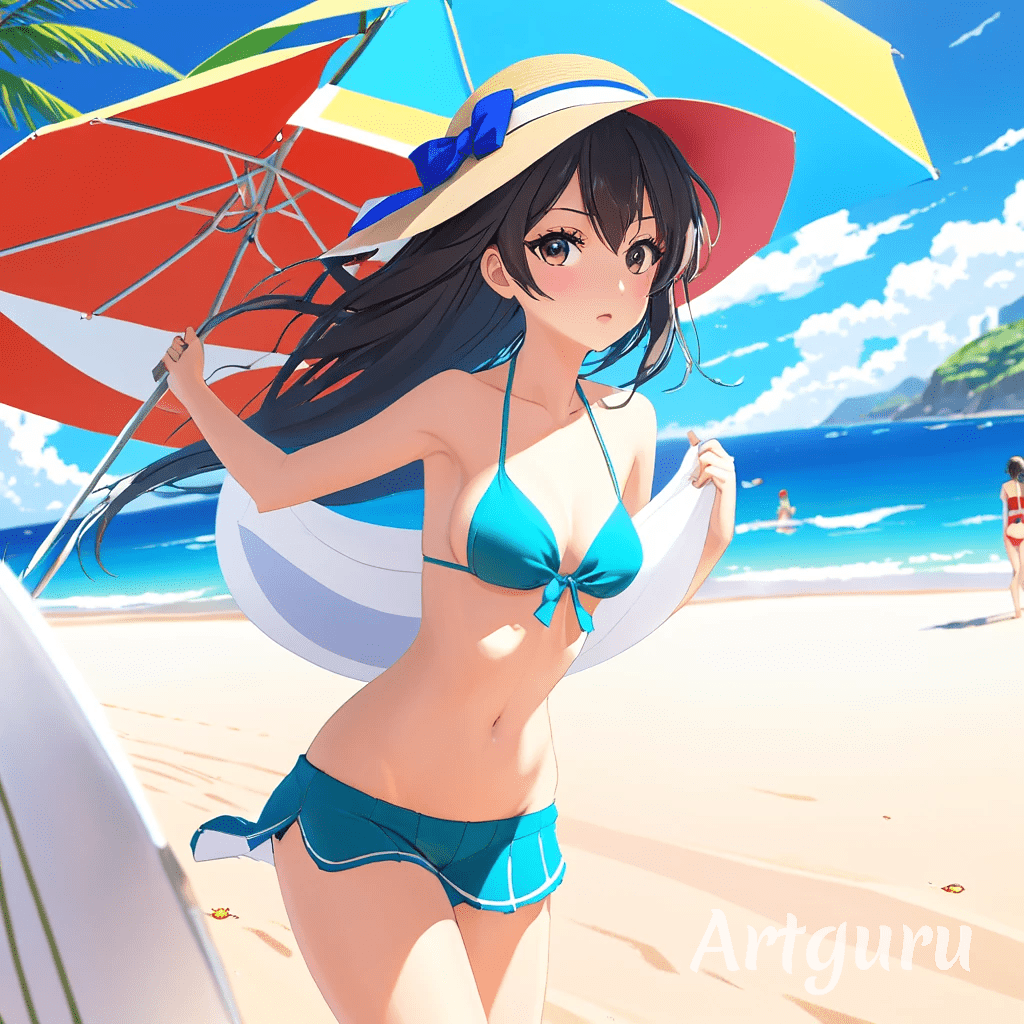 umbrella girl