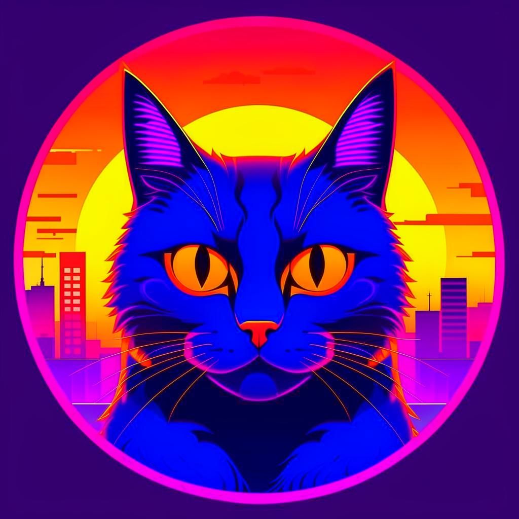 The Neon Cat