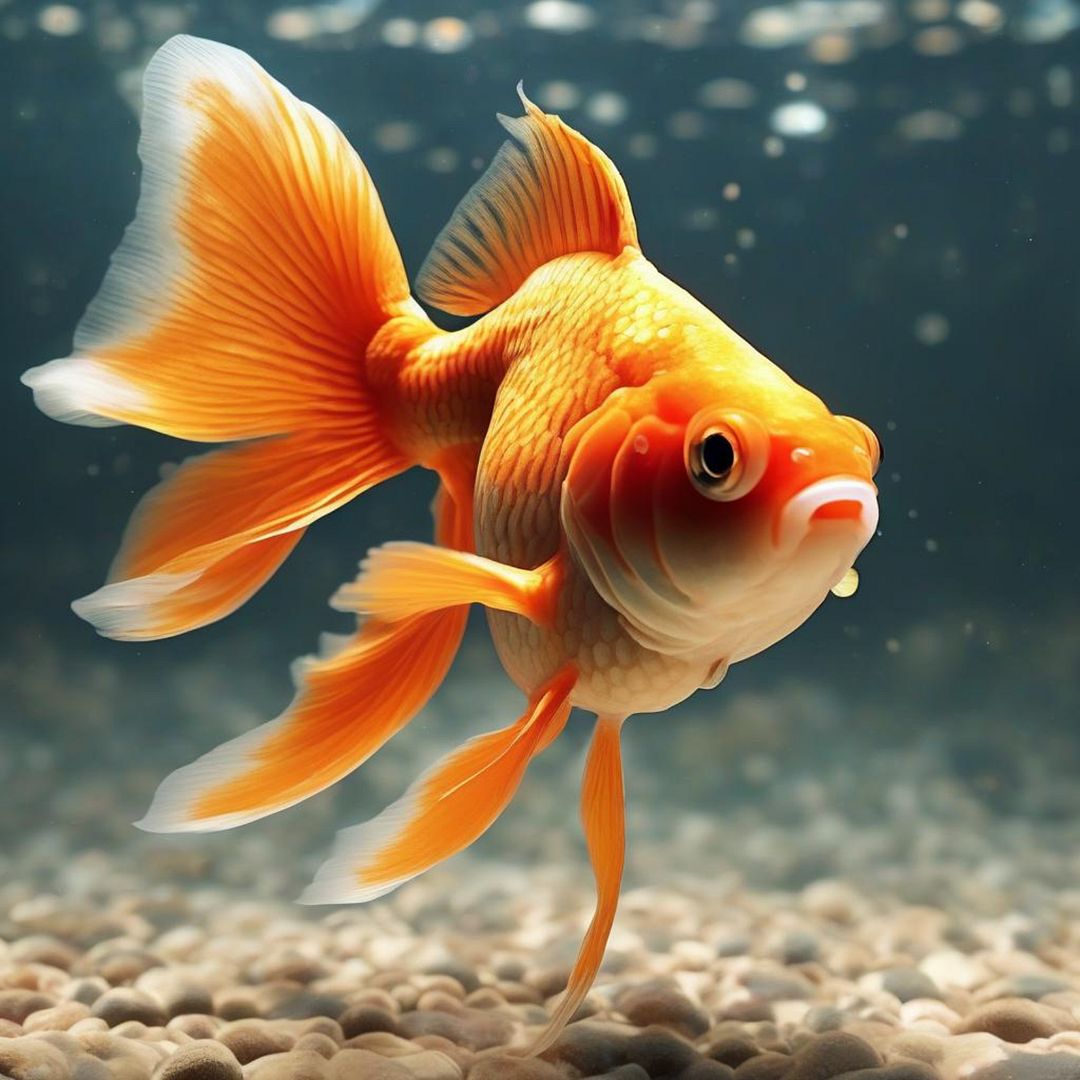 Beautiful goldfish