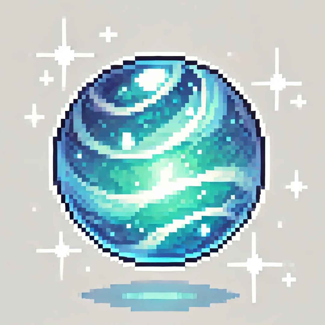 Zora Inspired Pixel Orb