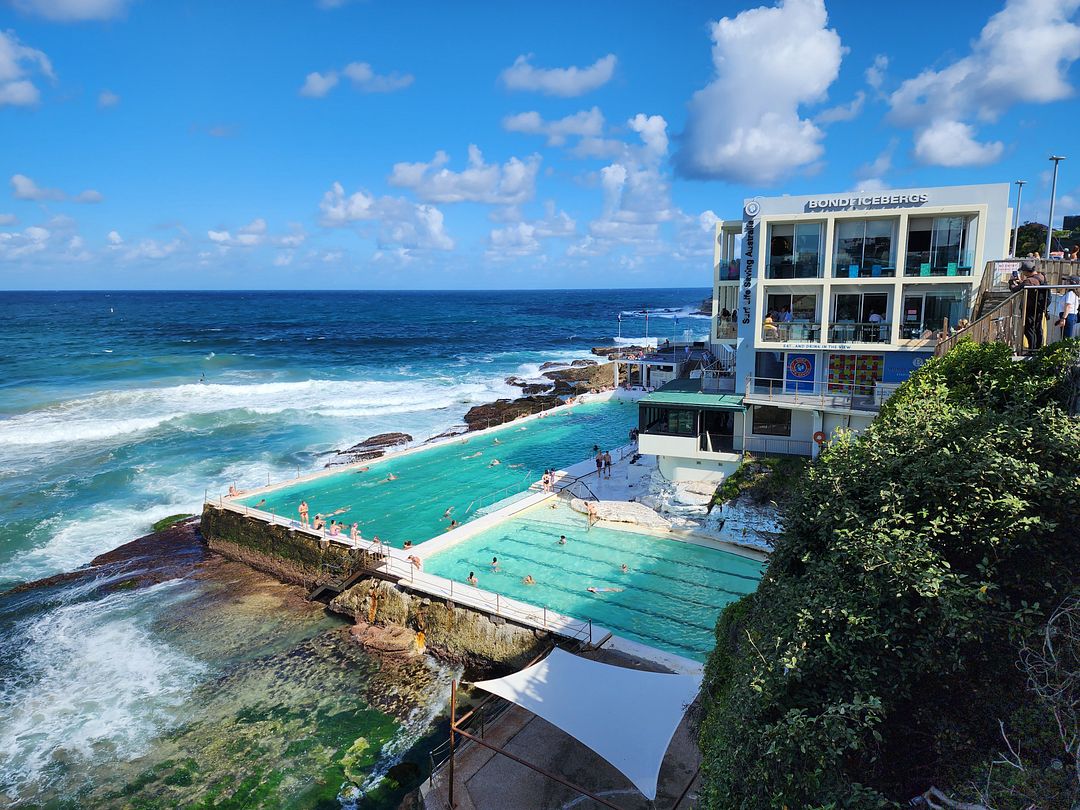 Sydney Bondi beach Icebergs swimming pool, Australia