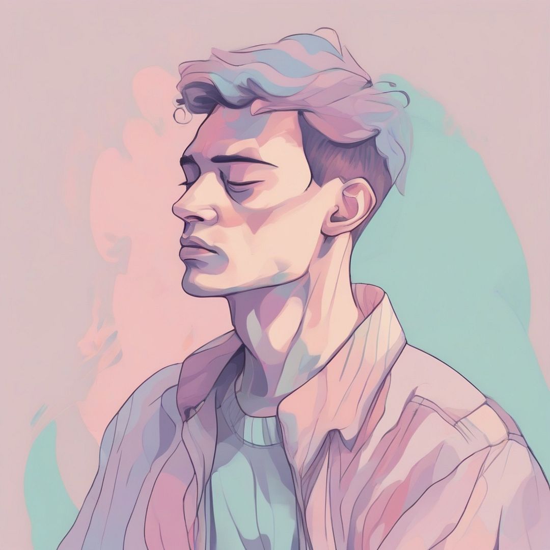 pastel man