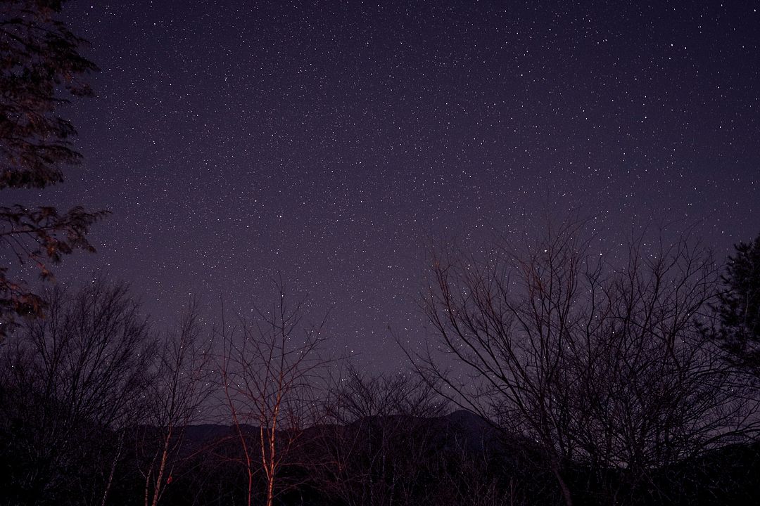 Stars in the Night Sky in Korea