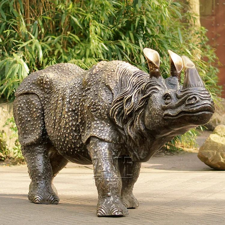 Rhinoceros statue