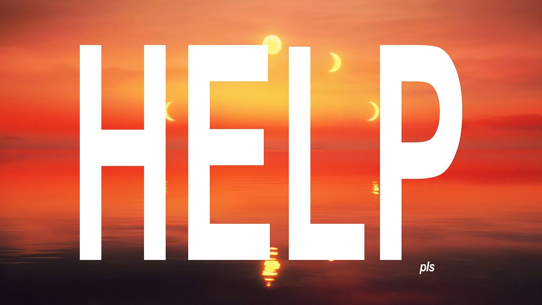 help-sunset