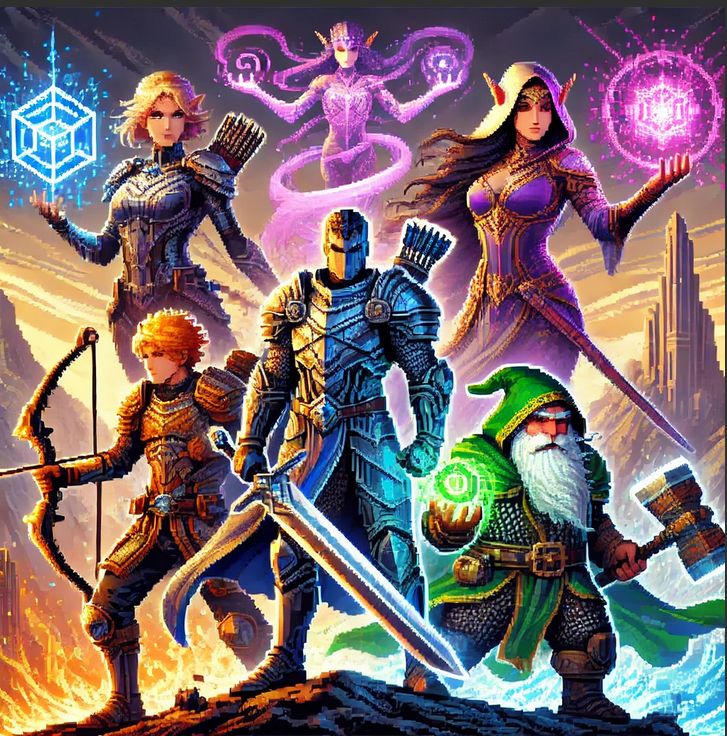 Pixel heroes2